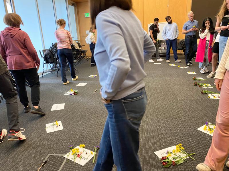 Speaker engaging diverse audience