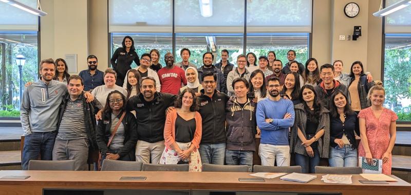 Speaker engaging an audience